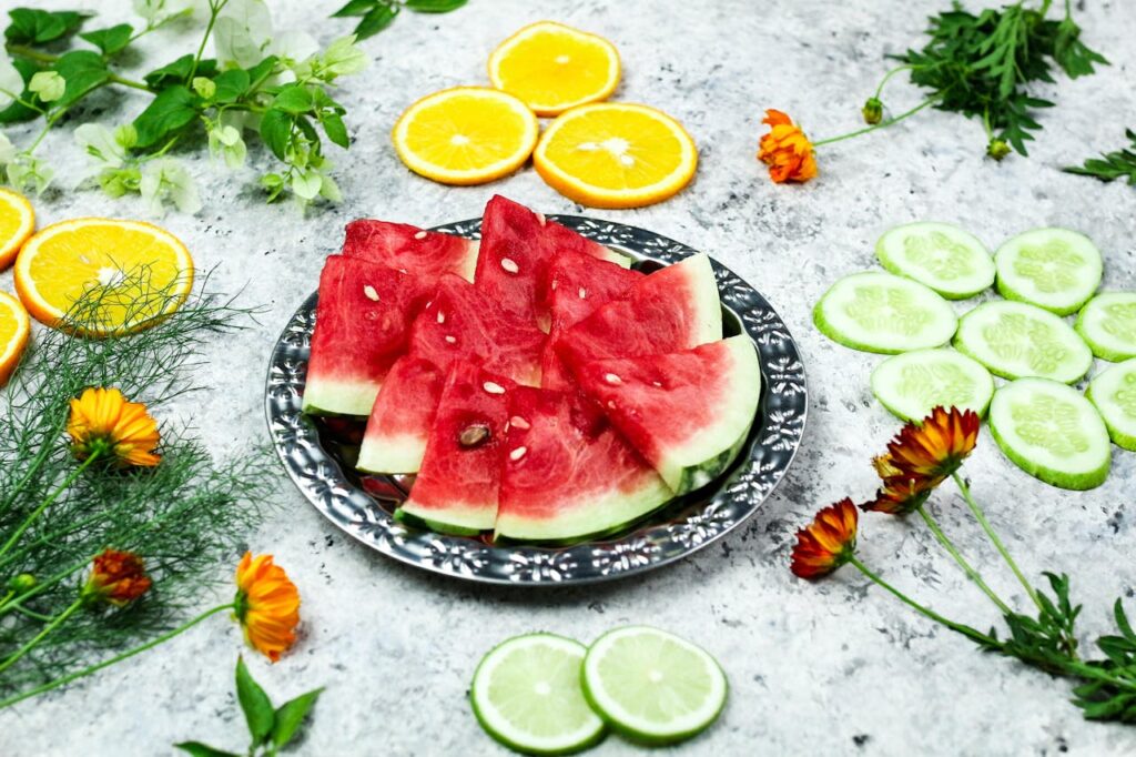 Watermelon Cucumber Salad: Cool and Crisp Summer Heat Watermelon Recipes
