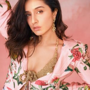 Shraddha Kapoor Stuns in Dreamy Floral Pant Suit A Fashion Delight